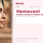 Hemavani Name Meaning and Details