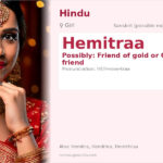 Hemitraa Name Meaning and Details