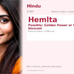 Hemlta Name Meaning and Details