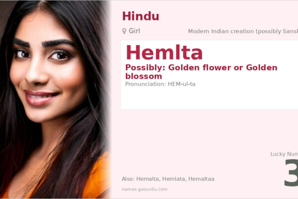 Hemlta Name Meaning — Origin, Gender & Details (2025)
