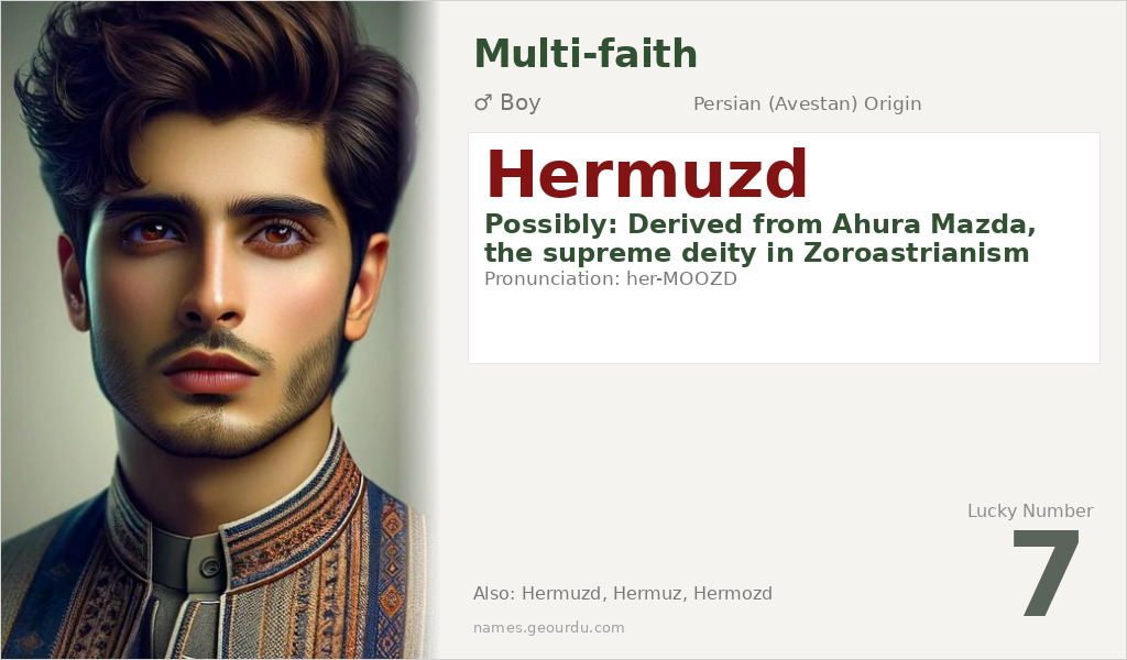 Hermuzd Name Meaning and Details