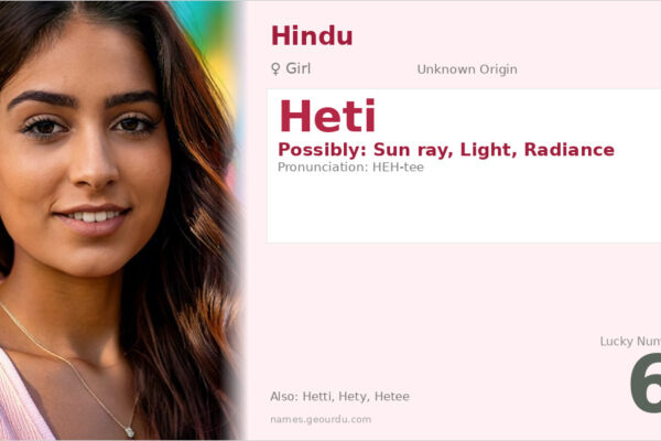 Heti Name Meaning — Origin, Gender & Details (2025)