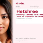 Hetshree Name Meaning and Details