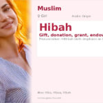 Hibah Name Meaning and Details