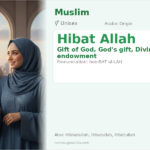 Hibat Allah Name Meaning and Details