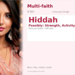 Hiddah Name Meaning and Details