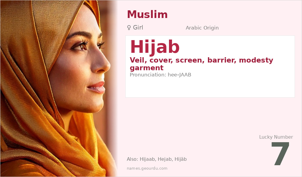 Hijab Name Meaning and Details