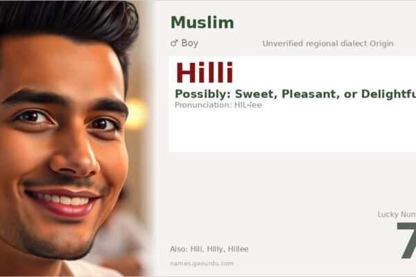 Hilli Name Meaning — Origin, Gender & Details (2025)