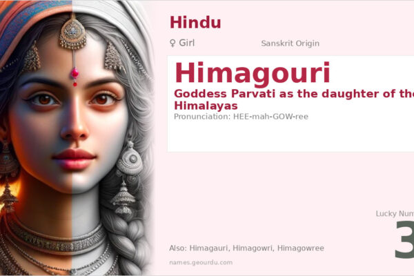 Himagouri Name Meaning — Sanskrit Origin, Girl Hindu Name & Details (2025)