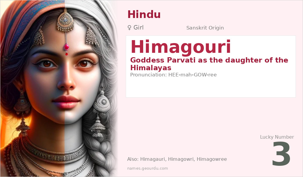 Himagouri Name Meaning and Details