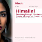 Himalini Name Meaning and Details