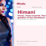 Himani Name Meaning and Details