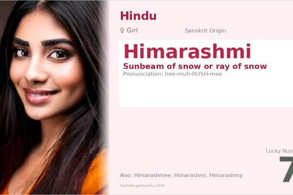 Himarashmi Meaning — Sanskrit Origin, Girl Name & Details (2025)