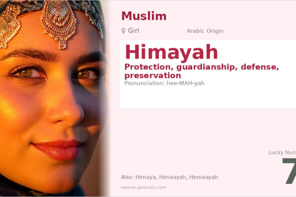 Himayah Name Meaning — Arabic Origin, Girl Name & Details (2025)