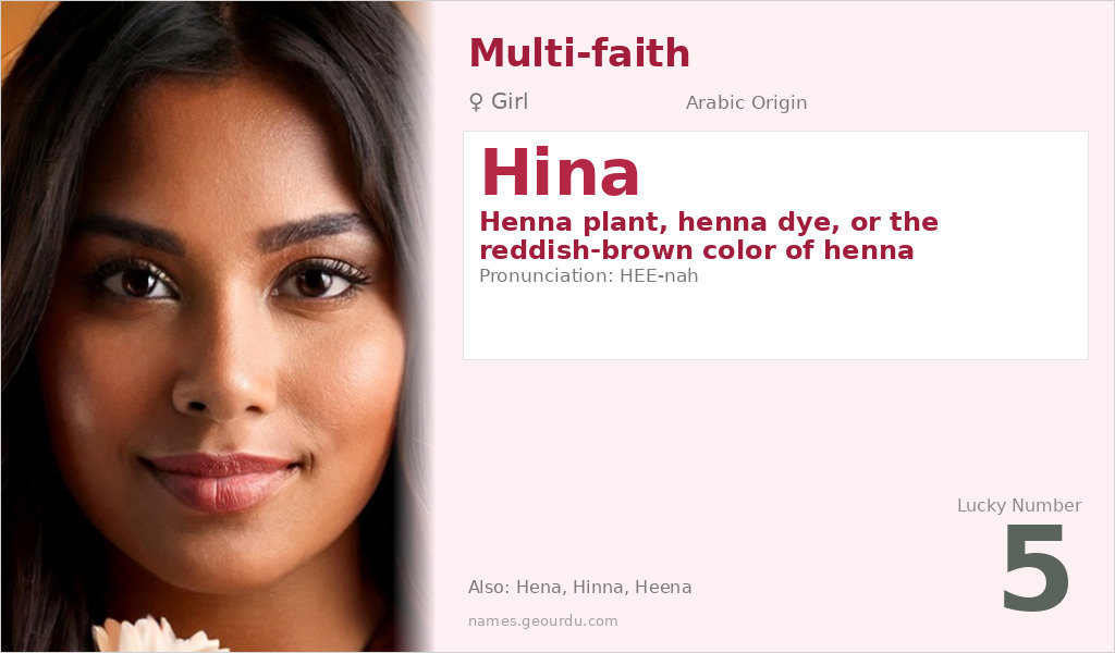 Hina Name Meaning and Details