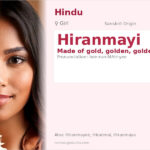 Hiranmayi Name Meaning and Details