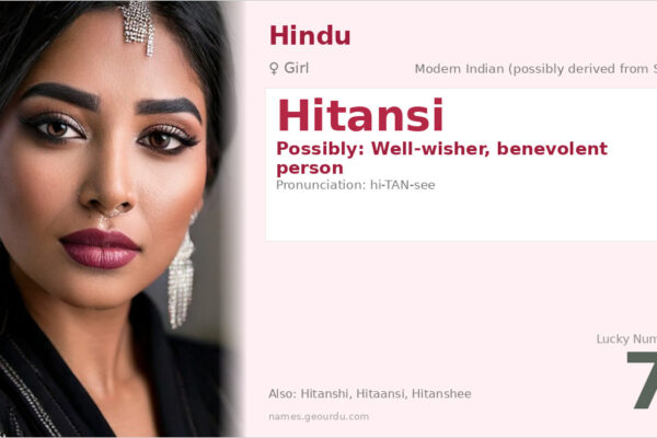 Hitansi Name Meaning — Origin, Gender & Details (2025)