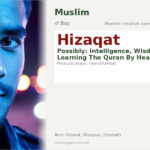 Hizaqat Name Meaning and Details