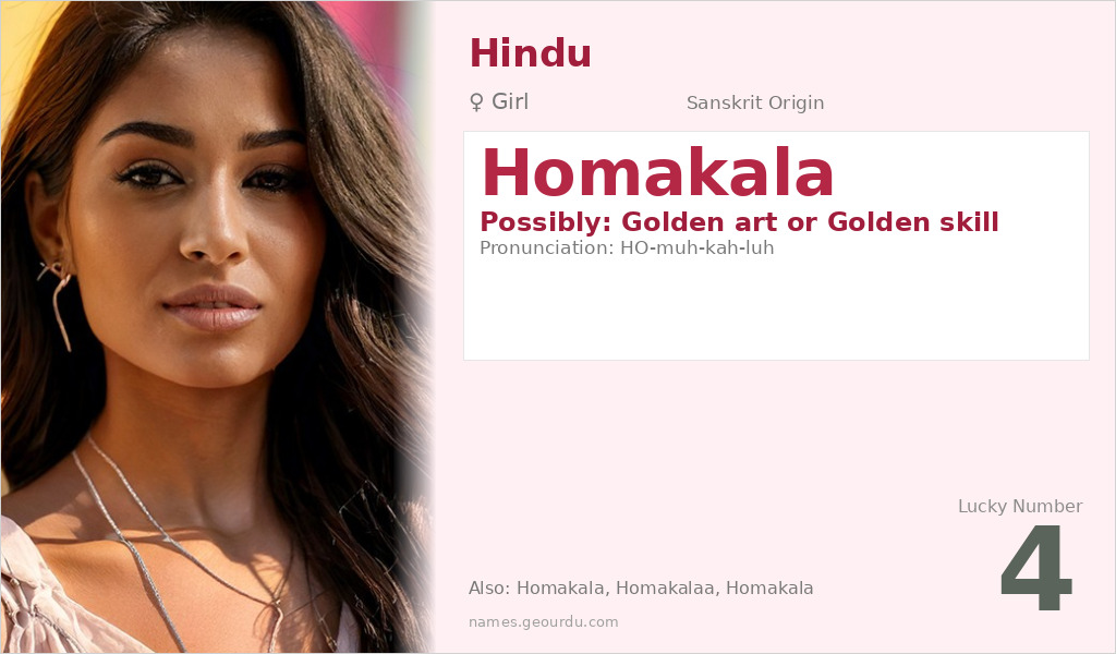 Homakala Name Meaning and Details