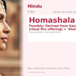 Homashala Name Meaning and Details