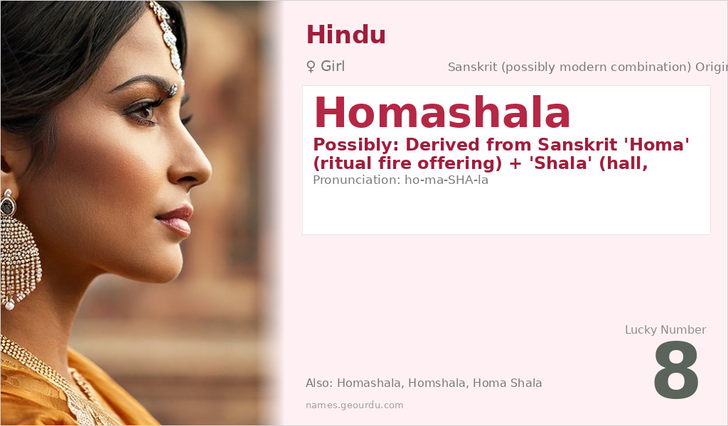 Homashala Name Meaning and Details