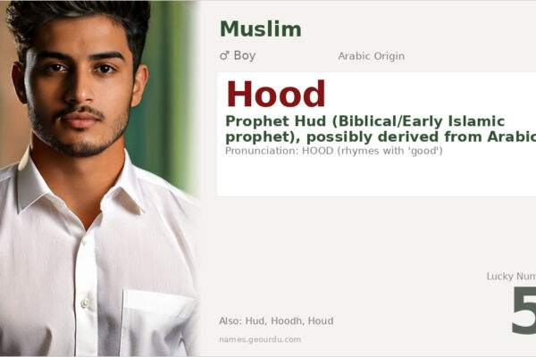Hood Name Meaning — Arabic Origin, Prophet’s Name & Details (2025)