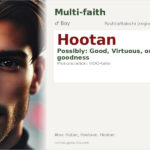 Hootan Name Meaning and Details
