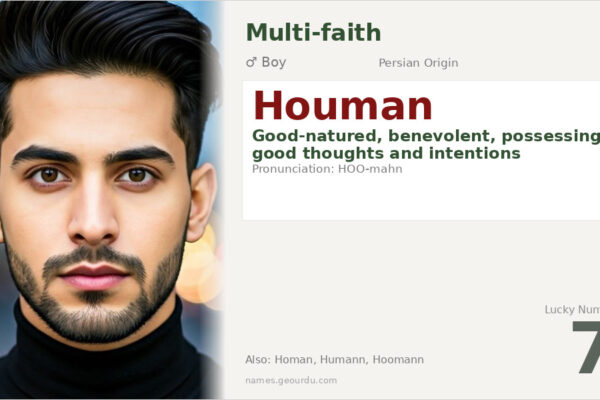 Houman Name Meaning — Persian Origin, Boy Name & History (2025)