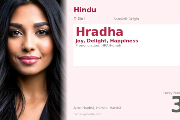 Hradha Name Meaning — Sanskrit Origin, Girl Name & Details (2025)
