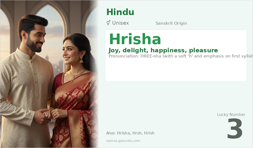 Hrisha Name Meaning and Details