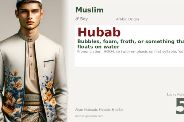 Hubab Name Meaning — Arabic Origin, Boy’s Name & Historical Significance