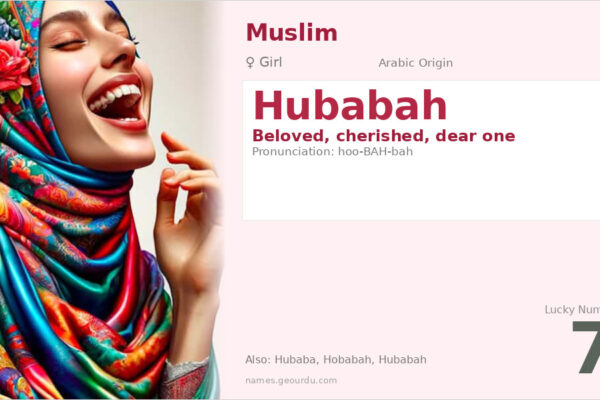 Hubabah Name Meaning — Arabic Origin, Girl Name & Details (2025)
