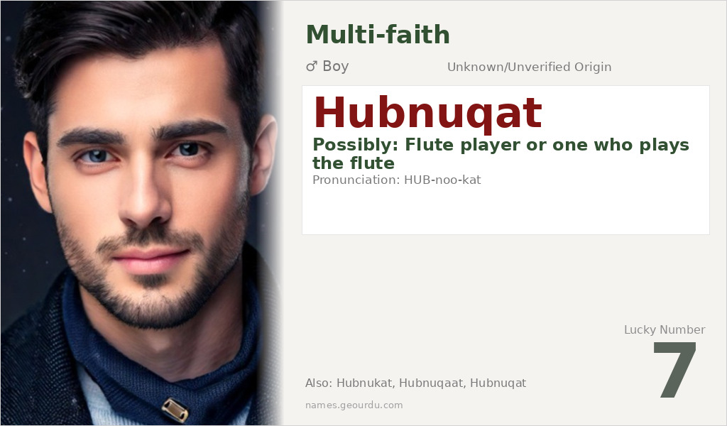 Hubnuqat Name Meaning and Details