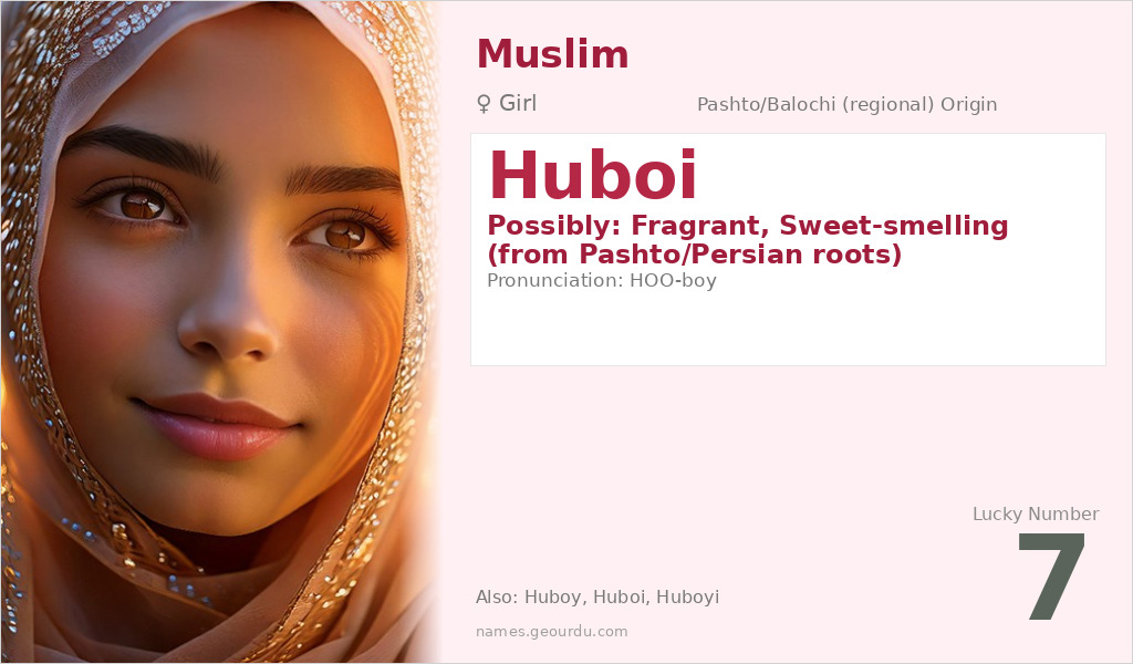 Huboi Name Meaning and Details
