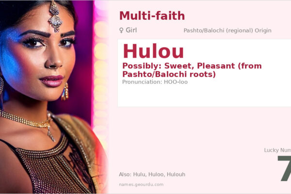Hulou Name Meaning — Origin, Gender & Details (2025)