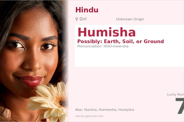 Humisha Name Meaning — Origin, Gender & Details (2025)