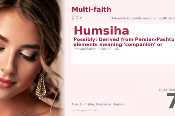 Humsiha Name Meaning — Origin, Gender & Details (2025)