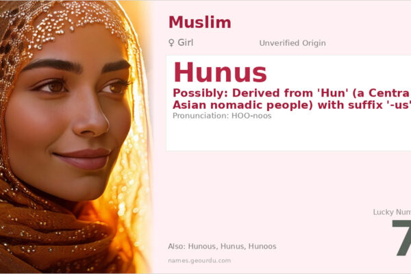 Hunus Name Meaning — Origin, Gender & Details (2025)
