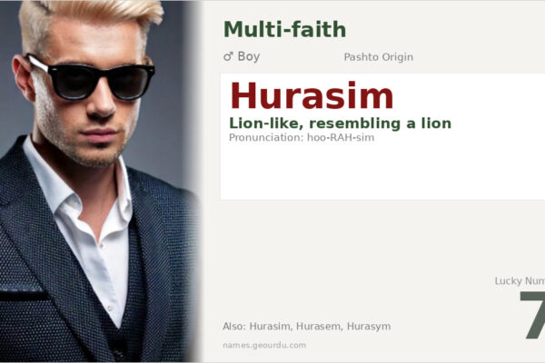 Hurasim Name Meaning — Pashto Origin, Boy Name & Details (2025)
