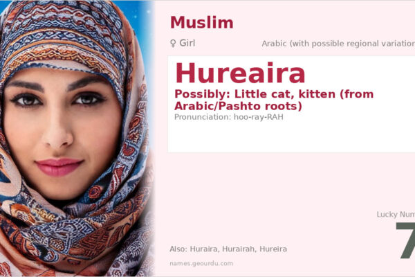 Hureaira Name Meaning — Origin, Gender & Details (2025)
