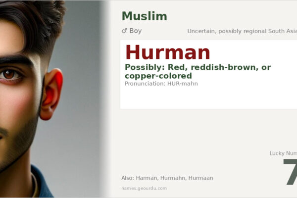 Hurman Name Meaning — Origin, Gender & Details (2025)