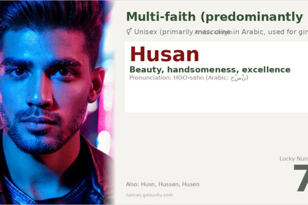 Husan Name Meaning — Arabic Origin, Beauty & Cultural Significance (2025)