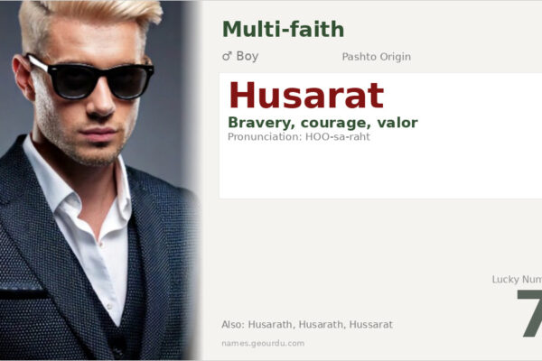 Husarat Name Meaning — Pashto Origin, Boy Name & Details (2025)