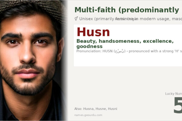 Husn Name Meaning — Arabic Origin, Beauty & Cultural Significance (2025)