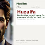 Huzaifa Name Meaning and Details
