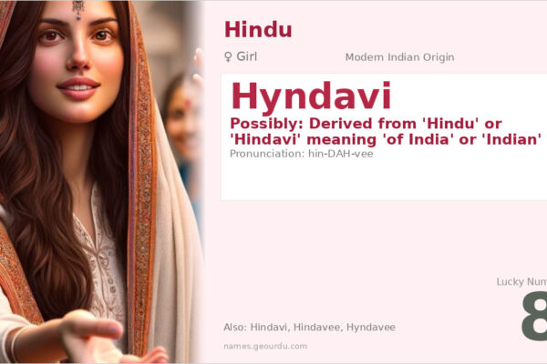 Hyndavi Name Meaning — Origin, Gender & Details (2025)