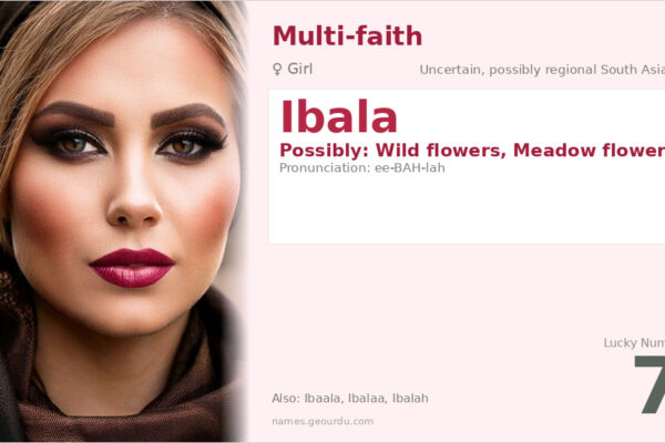 Ibala Name Meaning — Origin, Gender & Details (2025)