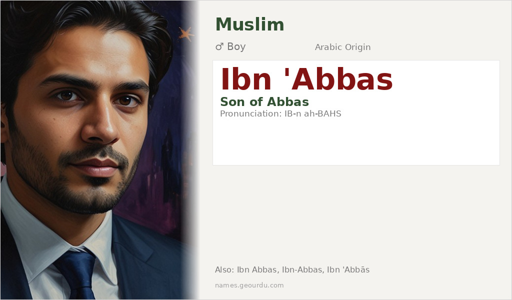 Ibn 'Abbas Name Meaning and Details