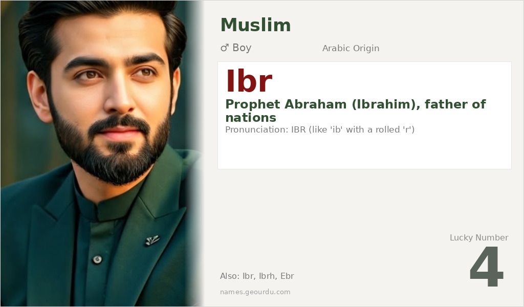 Ibr Name Meaning and Details