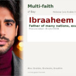 Ibraaheem Name Meaning and Details